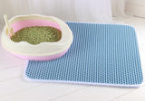 Honeycomb Cat Litter Mat - Waterproof and urine proof