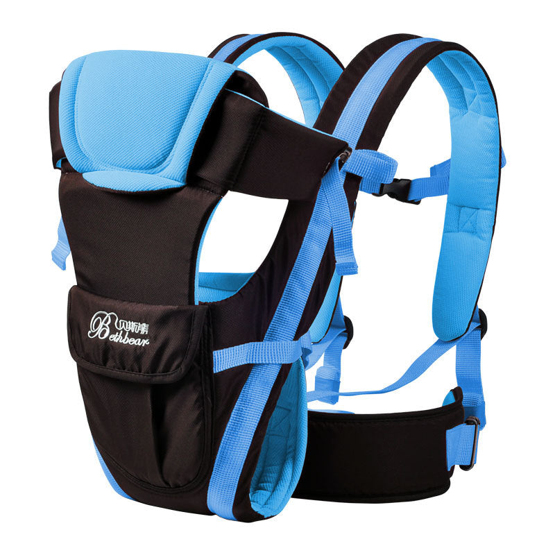 Double shoulder baby carrier for mother-and-child travel