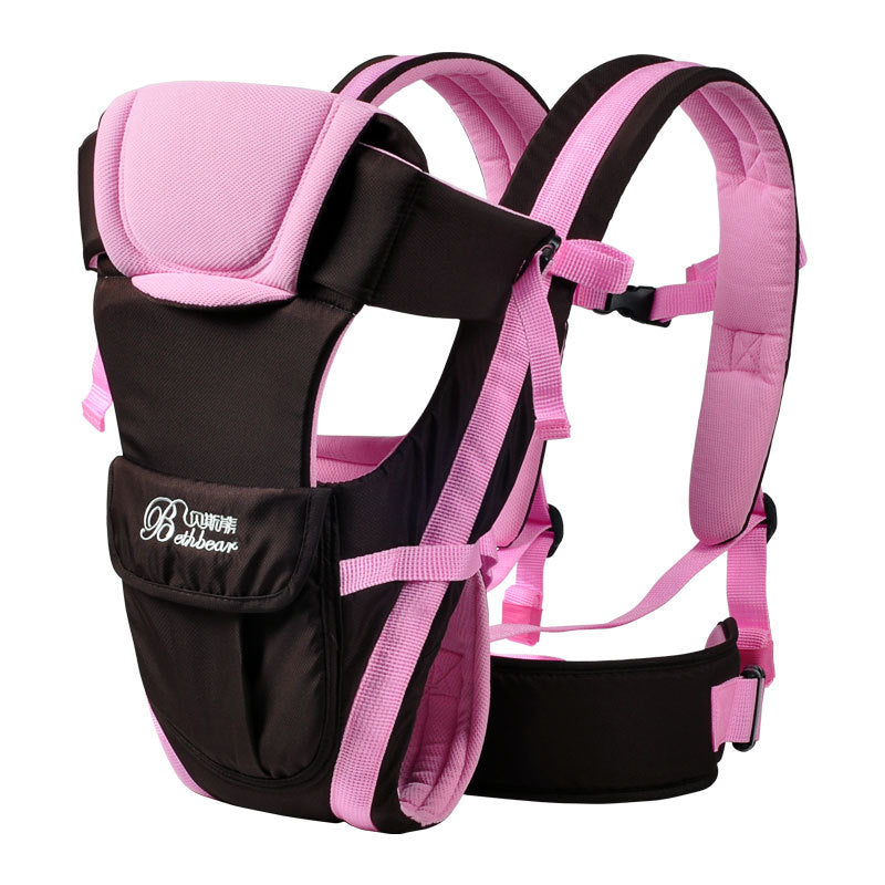 Double shoulder baby carrier for mother-and-child travel