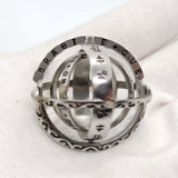 Germany Astronomical Sphere Ring Necklace - A universe on the wrist and neck!