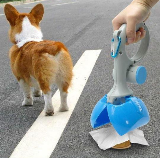 Automatic portable outdoor pet toilet accessory