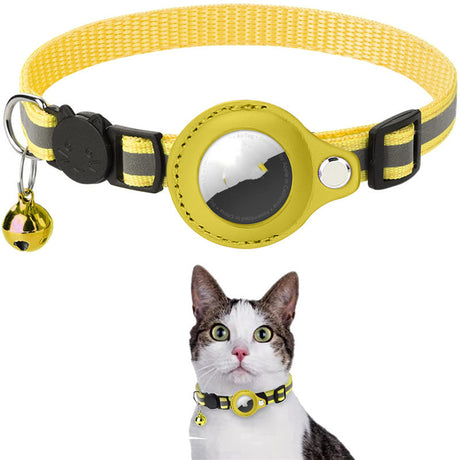 Reflective collar with waterproof cover for Airtag - security &amp; tracking for your pet