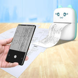 Mini Printer - Portable Mini Bluetooth &amp; WiFi Printer for Cell Phone Photos, Notes and Labels