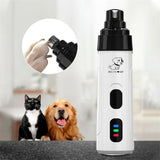 Pet Dog Cat Nail Grooming Electric Grinder - Gentle &amp; Efficient Paw Grooming