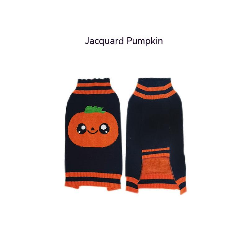 Halloween dog sweater: Cozy cosplay outfit for your four-legged friend