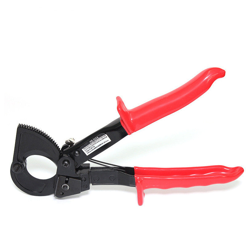 Ratchet Wire Cutters - Insulated copper-aluminum wire cutters for effortless cutting