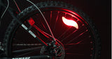 Waterproof LED Bike Spoke Lamp, Bike Tire Wire Lights, Cycling Valve Cap Wheel Lights