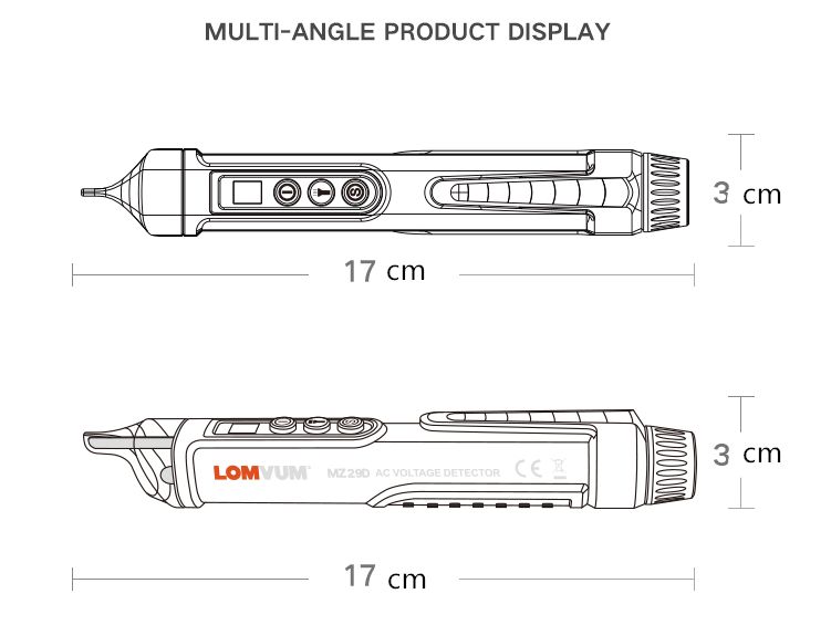 intelligenter Checkpoint-Teststift - Multifunktions-Linienerkennungs-Induktionsstift