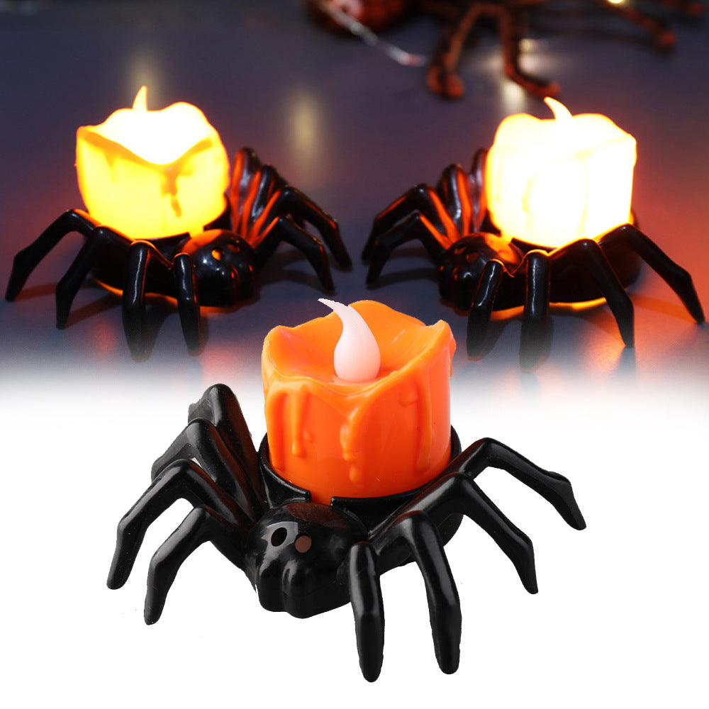 Halloween Spider Candle Holder - Create the perfect spooky atmosphere!