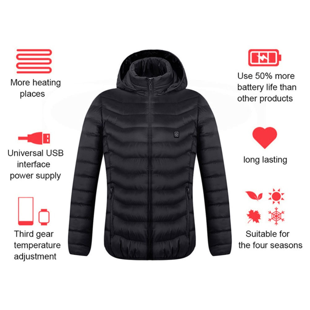 New heated jacket - the ultimate winter companion