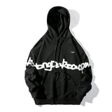 Long sleeve hoodie with collarless casual style