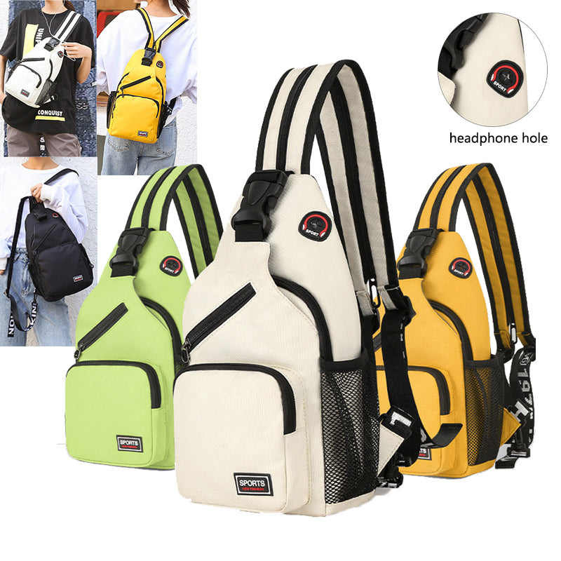 "Must-Have" Sporty Chest Bag - Versatile, Stylish and Practical!