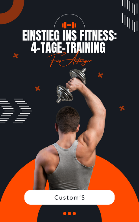 Einstieg ins Fitness: 4-Tage-Training für Anfänger