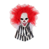 Halloween Horror Clown Kranz – Tür- und Wanddekoration