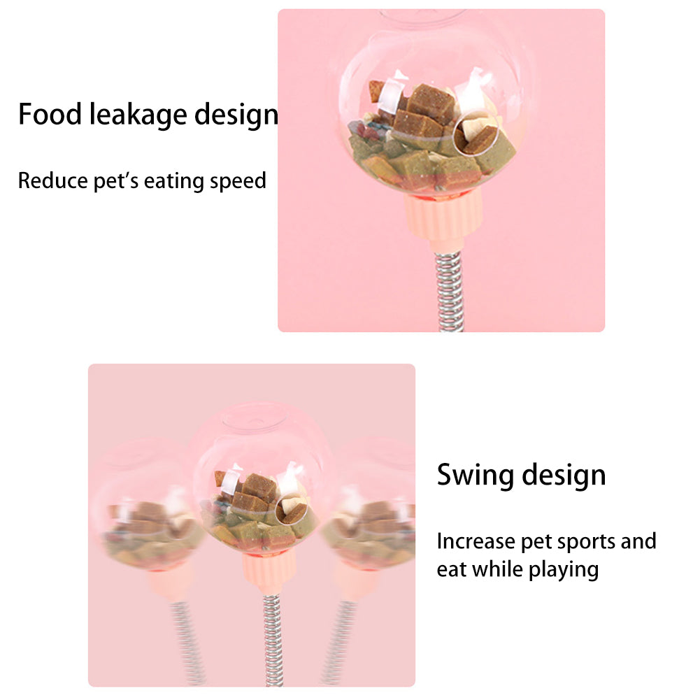 Interactive pet toy - entertainment and feeding in one!