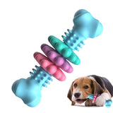 Sturdy chew bone toy for dogs - cleaning and entertainment in one