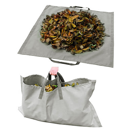 Garden Foliage Storage Bag - Tarpaulin Container for Outdoor Garden Waste
