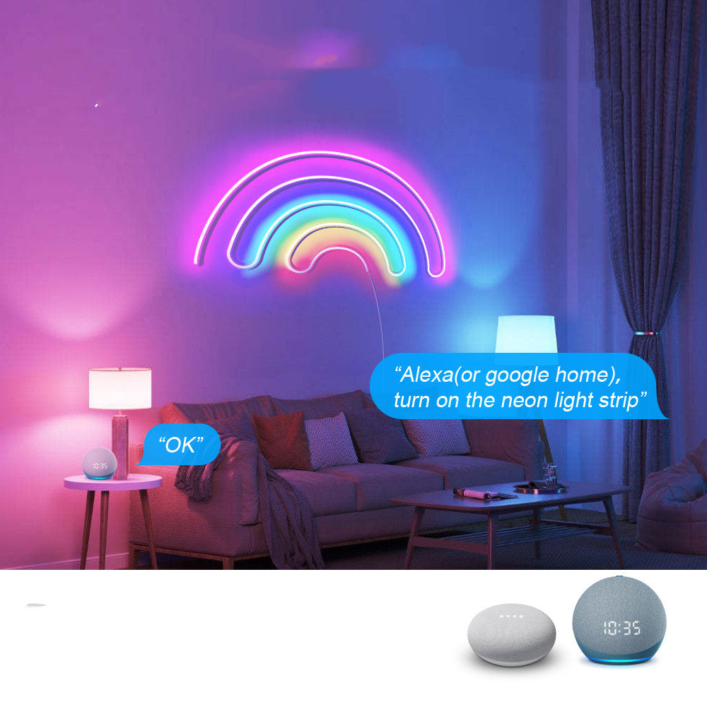 Graffiti smart wifi led neon light for bars