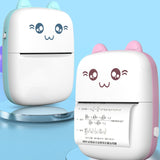 Mini Printer - Portable Mini Bluetooth &amp; WiFi Printer for Cell Phone Photos, Notes and Labels