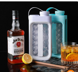 2-in-1 Portable Quick Release Ice Ball Cooler for Summer