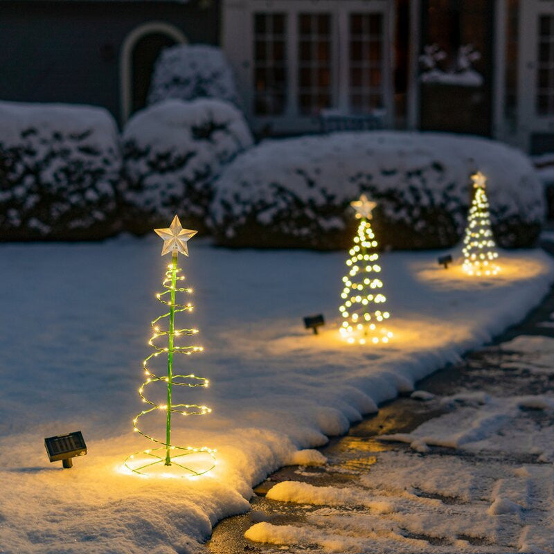 Weihnachtsbaum-Dekoration für Außenhofbeleuchtung