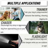 Ultrasonic Anti Dog Barking Trainer LED Light Gentle Chaser Pet Gentle Sonics