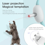 Automatisches Laser-Katzenspielzeug Intelligente Interaktion & USB-Aufladung für stundenlangen Spielspaß