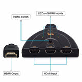 3 Port 4K HDMI Switch - Brillantes Umschalten für Ihr Entertainment-Setup