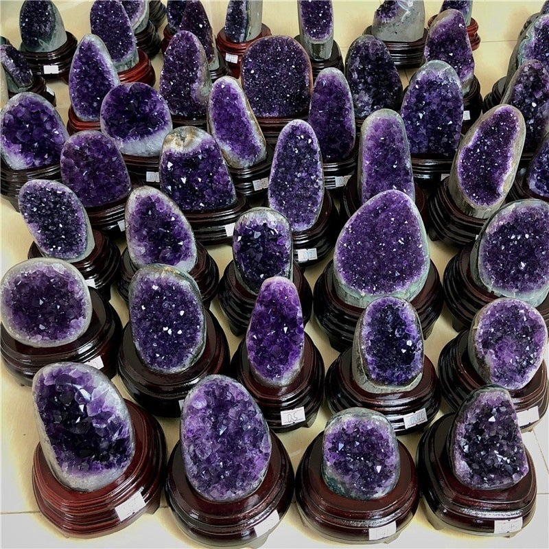 Natural Amethyst Geode - A piece of Mother Nature right at your home