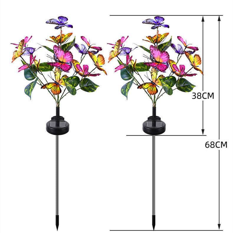 Solar Schmetterlings-Hoflicht LED