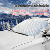 Car Covers - Hochwertige Windschutzscheibenabdeckung gegen Frost, Schnee, Sonne und Staub