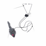 Telescopic Cat Toy: Mouse pendant for hours of fun