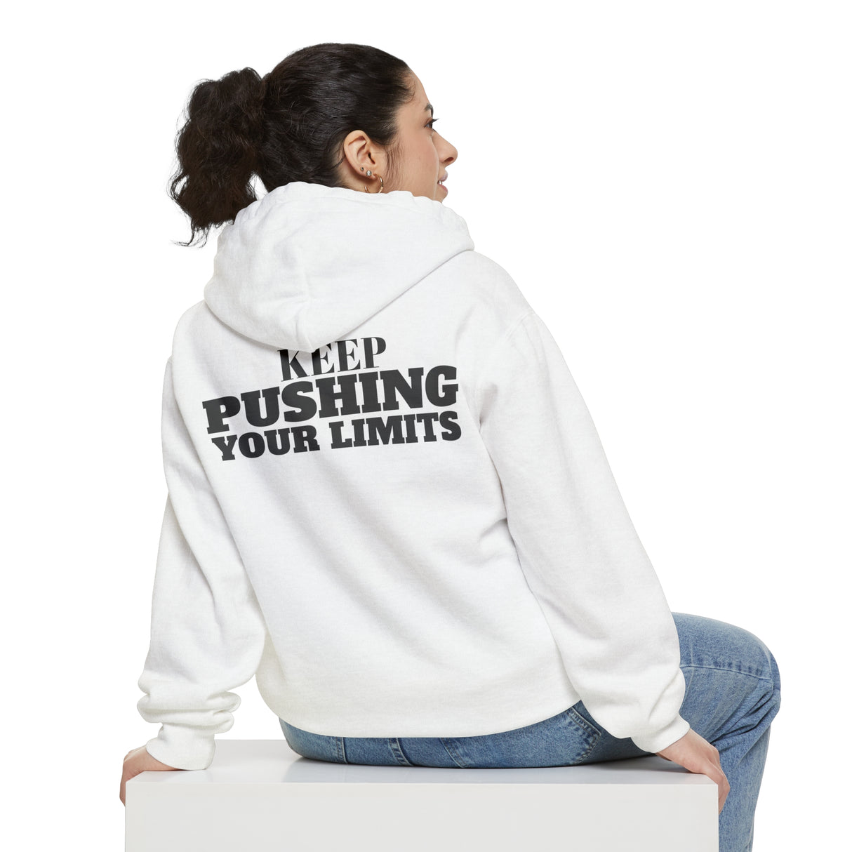 "Keep Pushing Your Limits" -Gym Hoodie