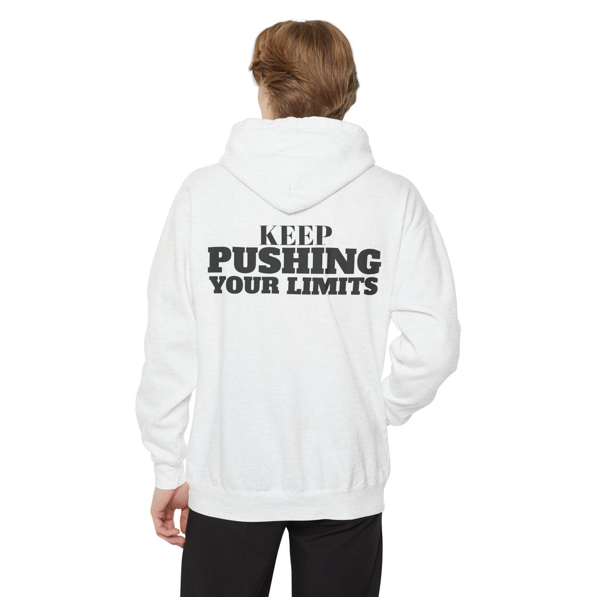 "Keep Pushing Your Limits" -Gym Hoodie